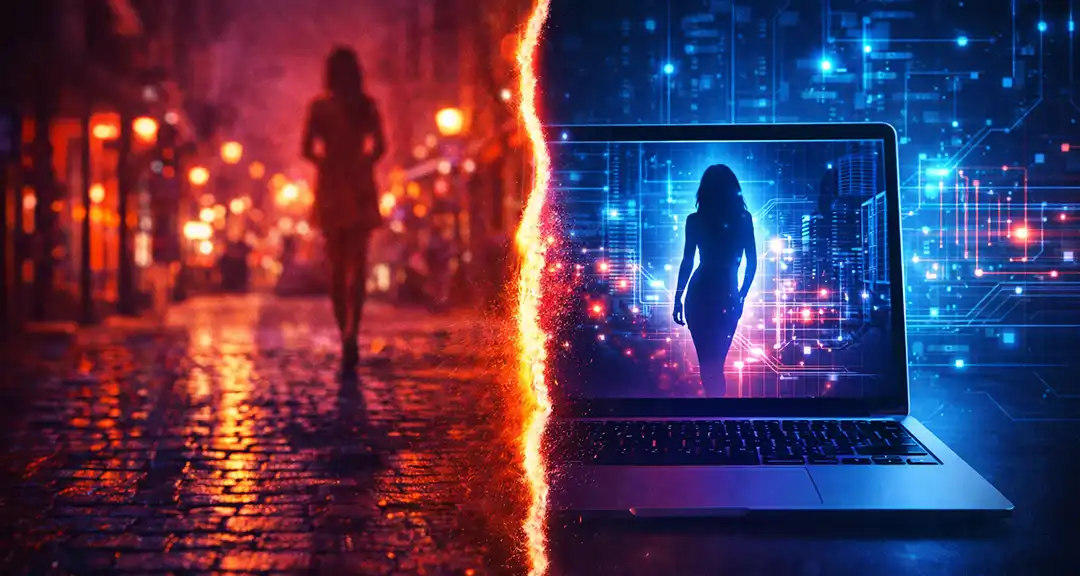 Sex práce a online práce v erotice